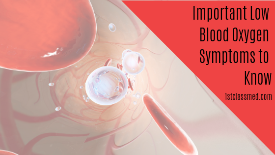 Signs of low oxygen deals in blood